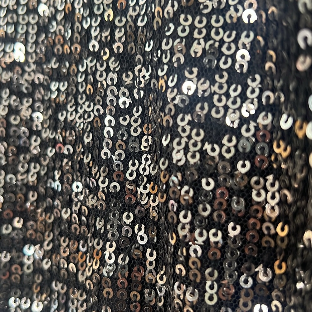 Jennifer Lopez Women’s Black Sequin Dress 6 - Picture 5 of 15